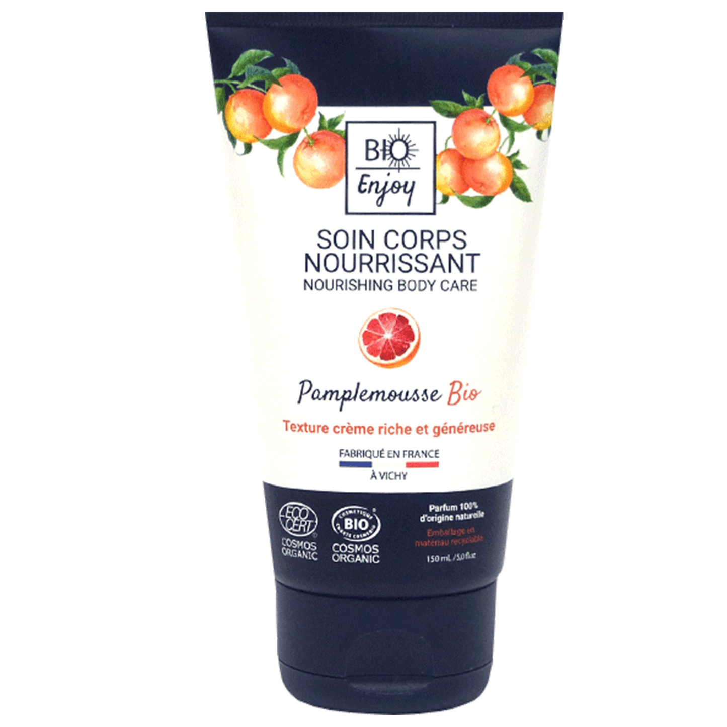 Soin corps nourrissant Pamplemousse Bio Cosmos Organic - BIO Enjoy 150mL-0