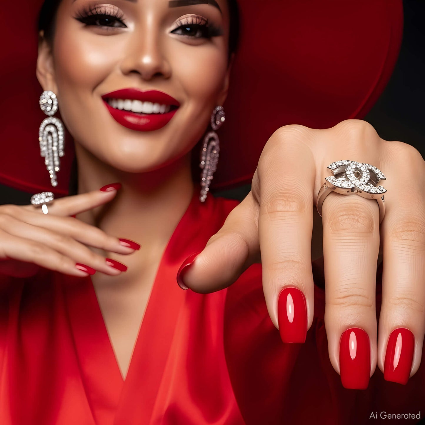 Gel Polish – Red – DN134 – 7ml – HEMA Free-4