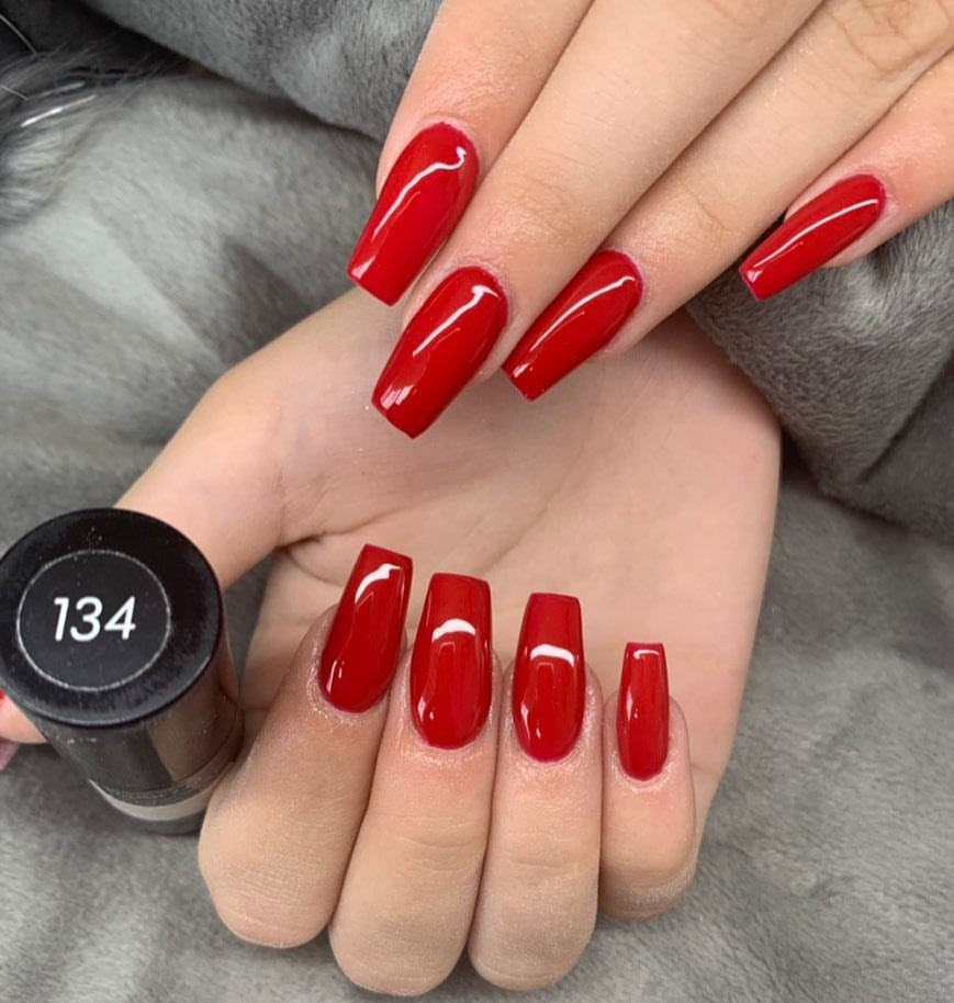 Gel Polish – Red – DN134 – 7ml – HEMA Free-6