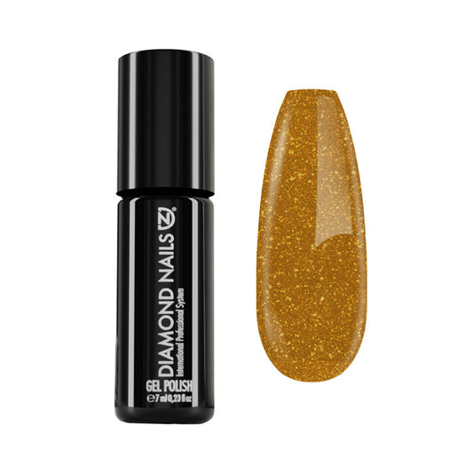 Gel Polish – Chrome Gold – DN124 – 7ml – HEMA Free-0
