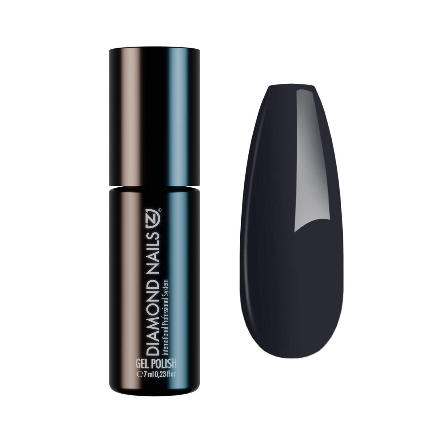 Gel Polish – Dark Graphite Grey – DN219 – 4ml – HEMA Free-0