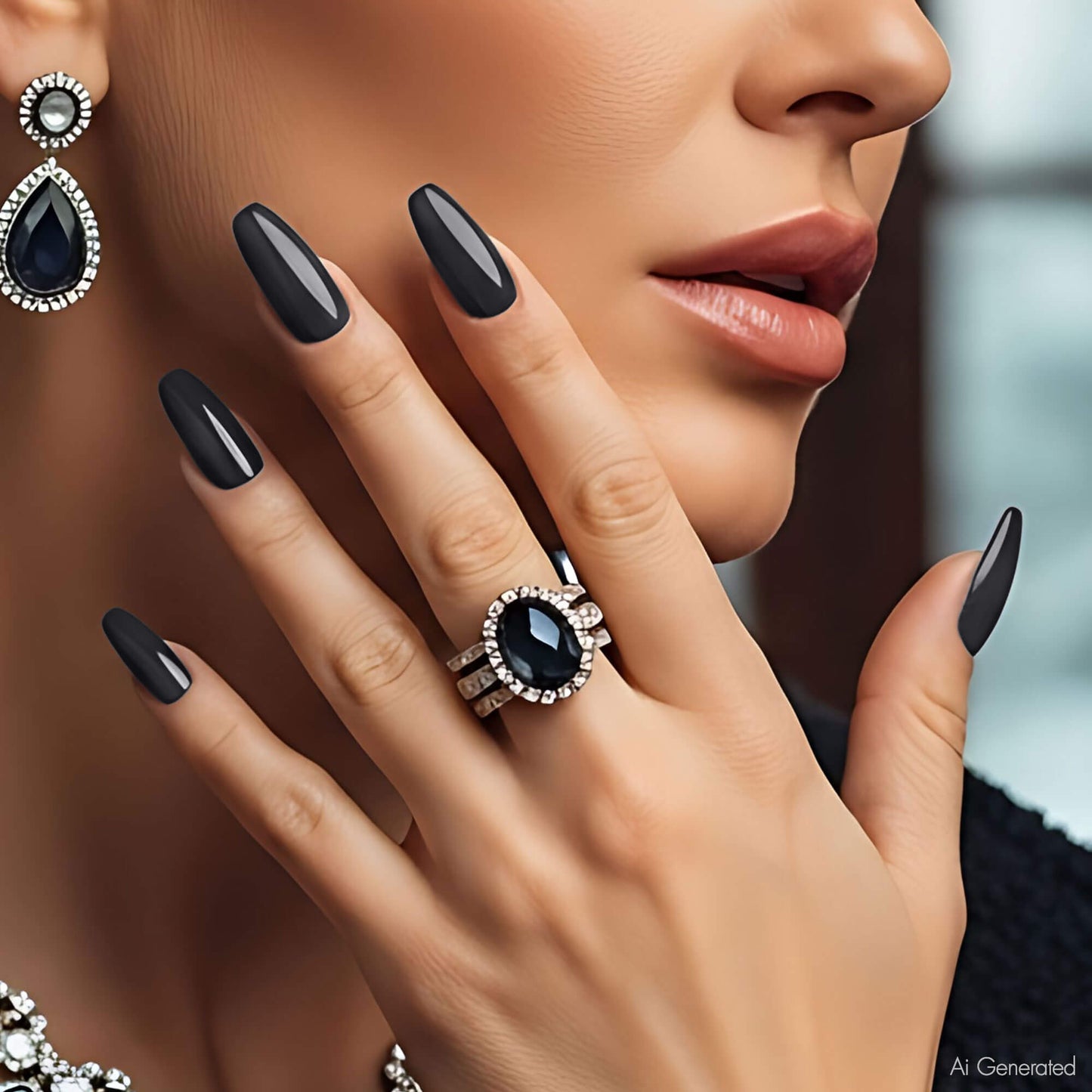 Gel Polish – Dark Graphite Grey – DN219 – 4ml – HEMA Free-2