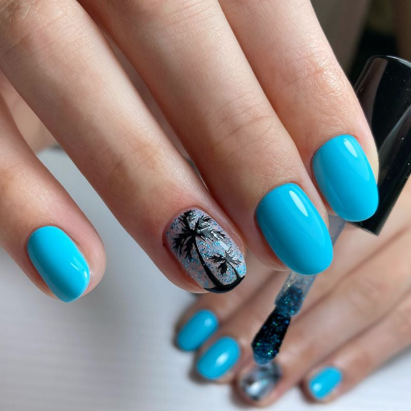 Gel Polish – Sky Blue – DN263 – 7ml – HEMA Free-6