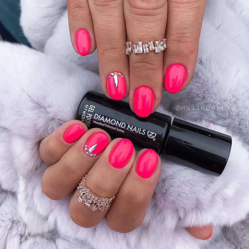 Gel Polish – Flamingo Beach Pink – DN265 – 7ml – HEMA Free-7
