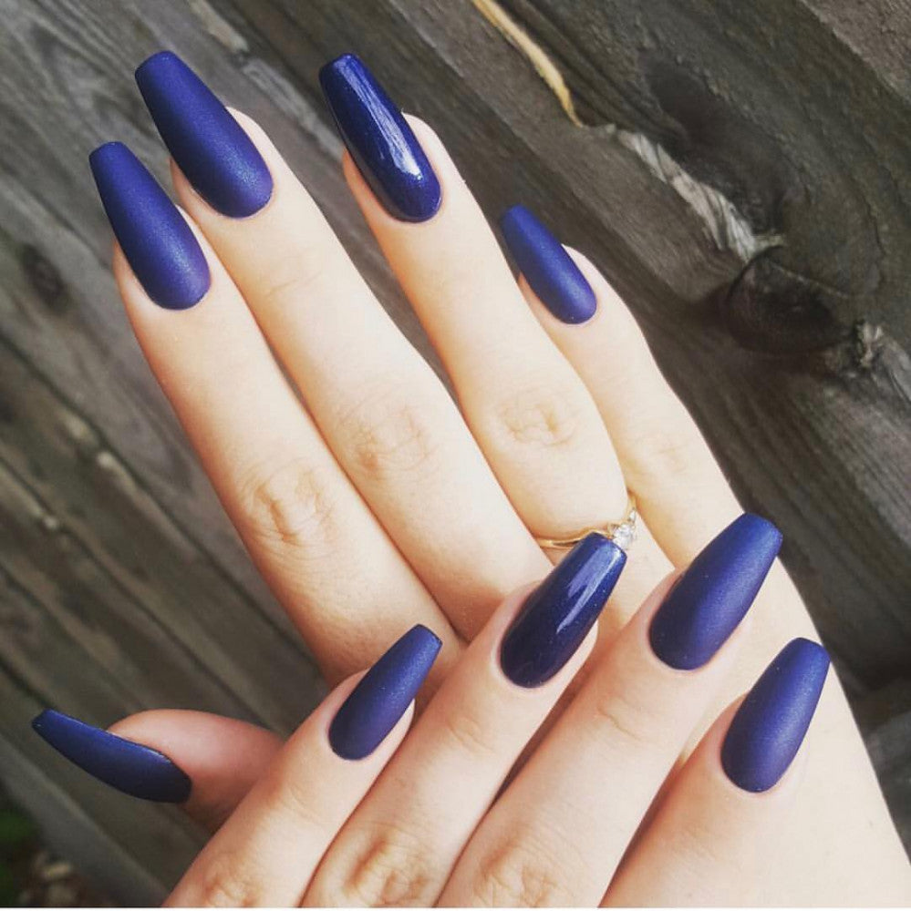 Gel Polish – Midnight Blue – DN037 – 7ml – HEMA Free-5