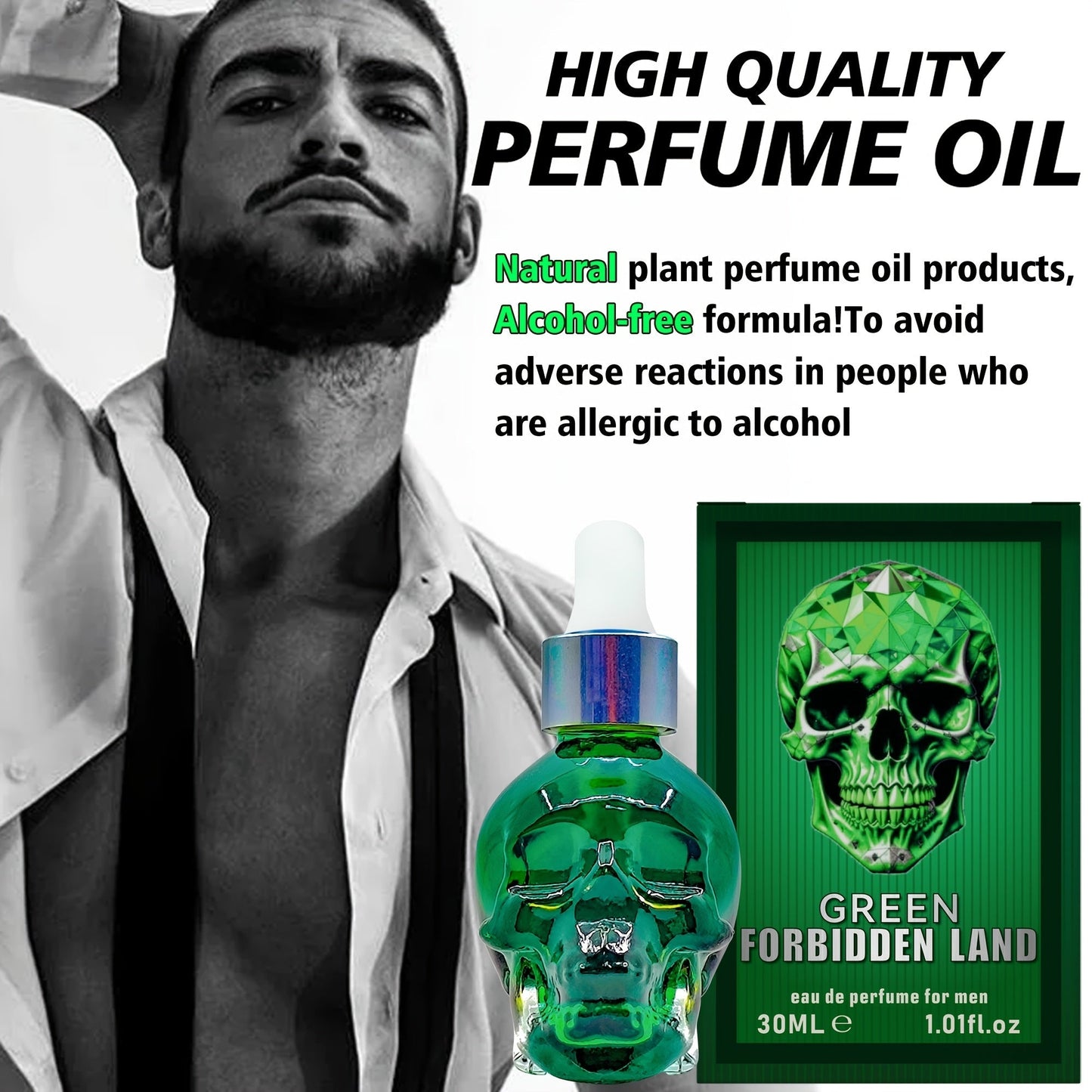 Forbidden Land Perfume Oil for Men-2