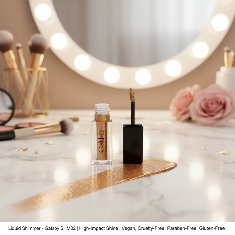 Liquid Shimmer – Gatsby SHM02 | High-Impact Shine | Vegan, Cruelty-Free, Paraben-Free, Gluten-Free-1