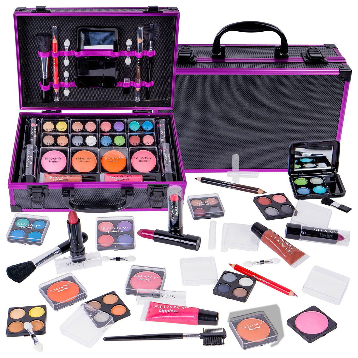Valise de maquillage tout-en-un - Ensemble de maquillage
