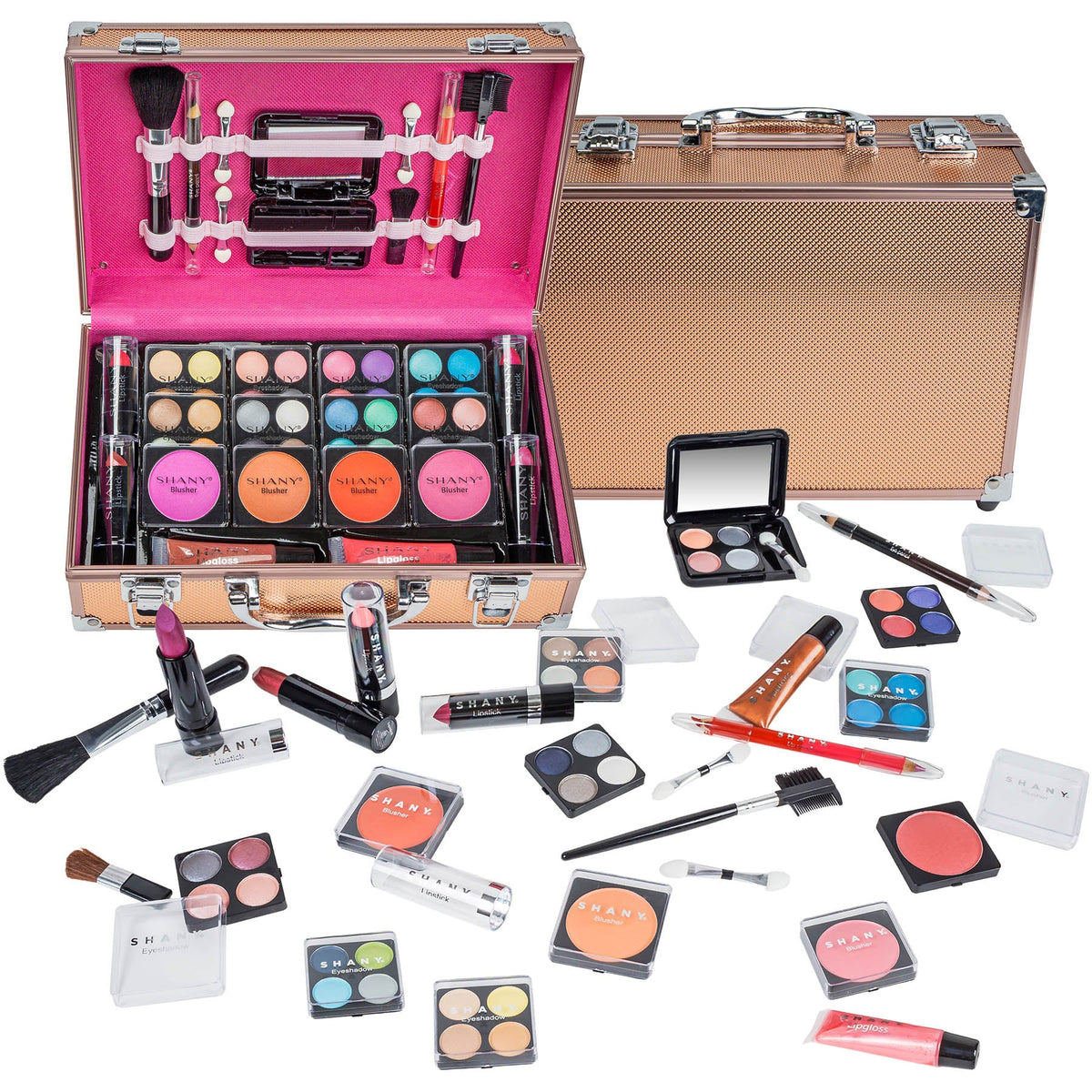 Valise de maquillage tout-en-un - Ensemble de maquillage